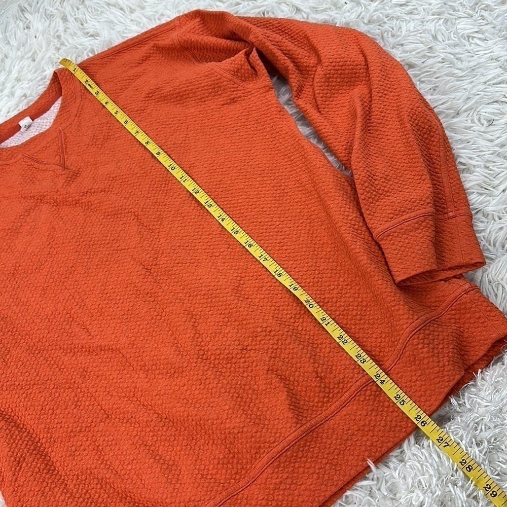Lululemon All Yours Crew *Bubble Dot Heathered Brick / White - Picture 4 of 6